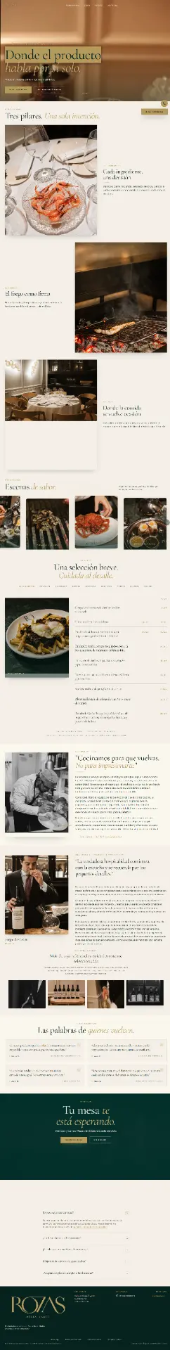 Web de Rozas Restaurante